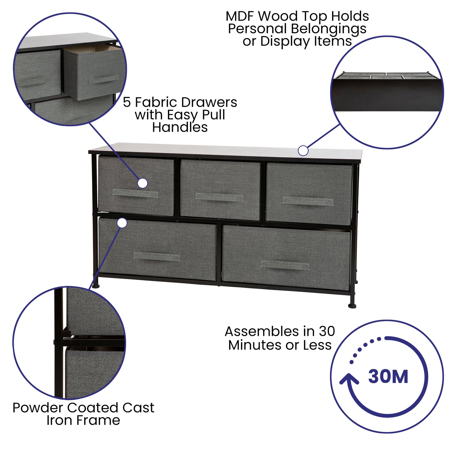 Chest and Drawer Organizer WX-5L200/203/206