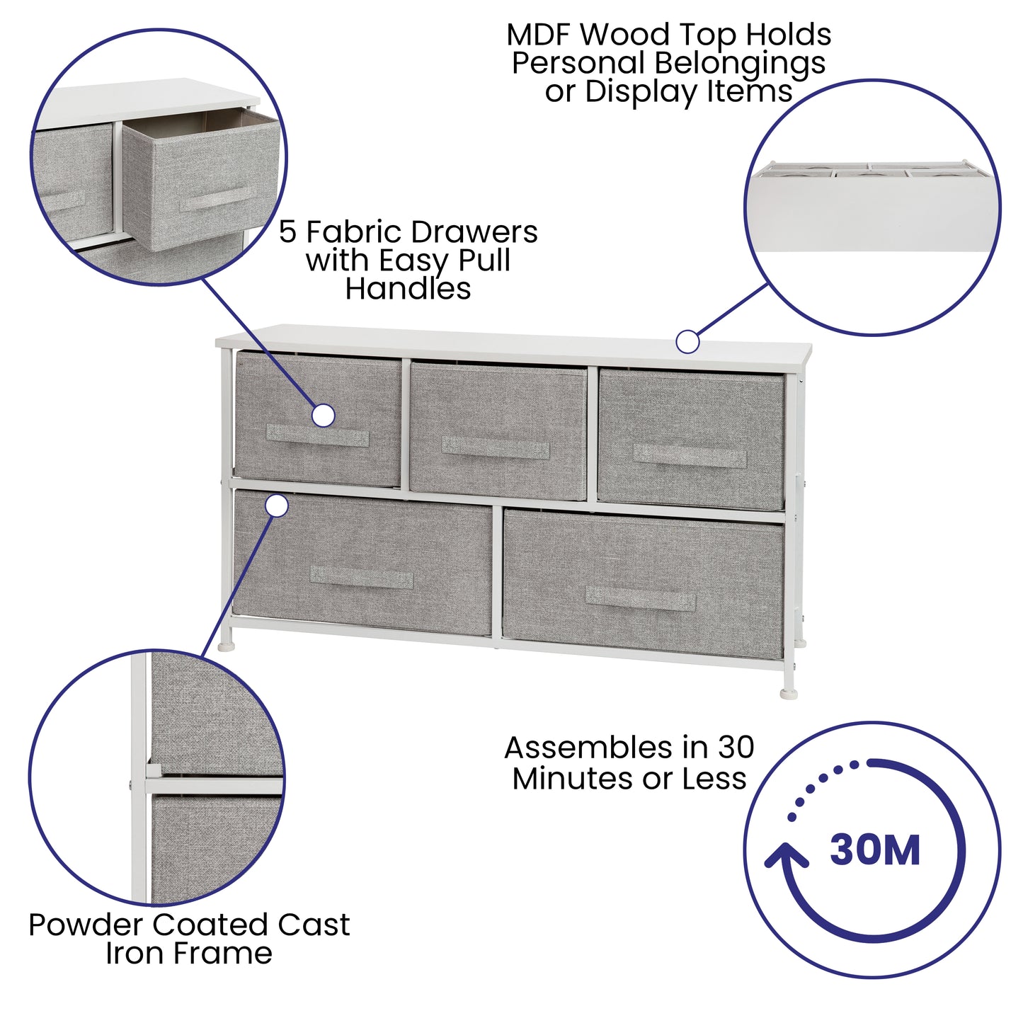 Chest and Drawer Organizer WX-5L200/203/206