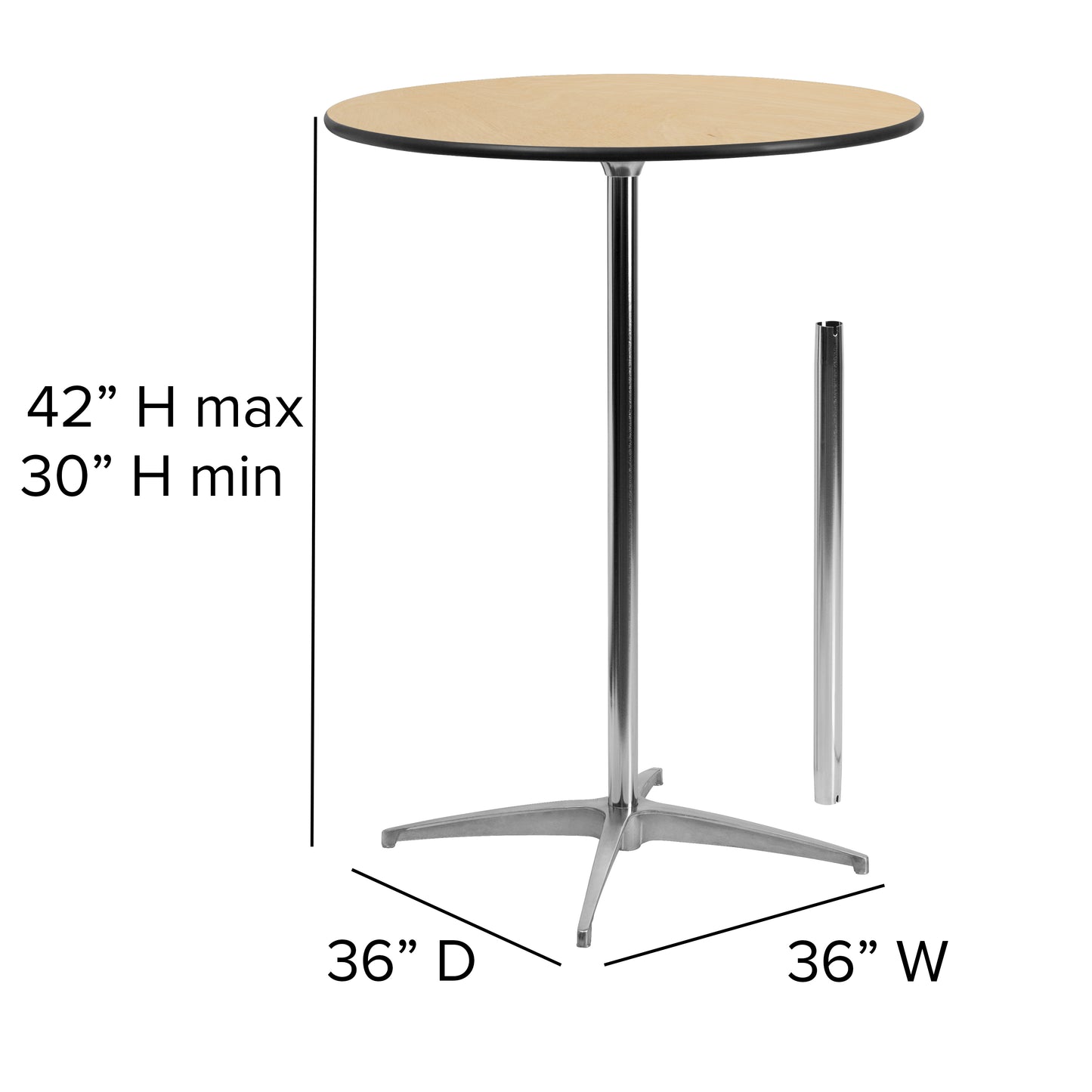 36RD Pub Table - 2 Columns XA-36-COTA-GG