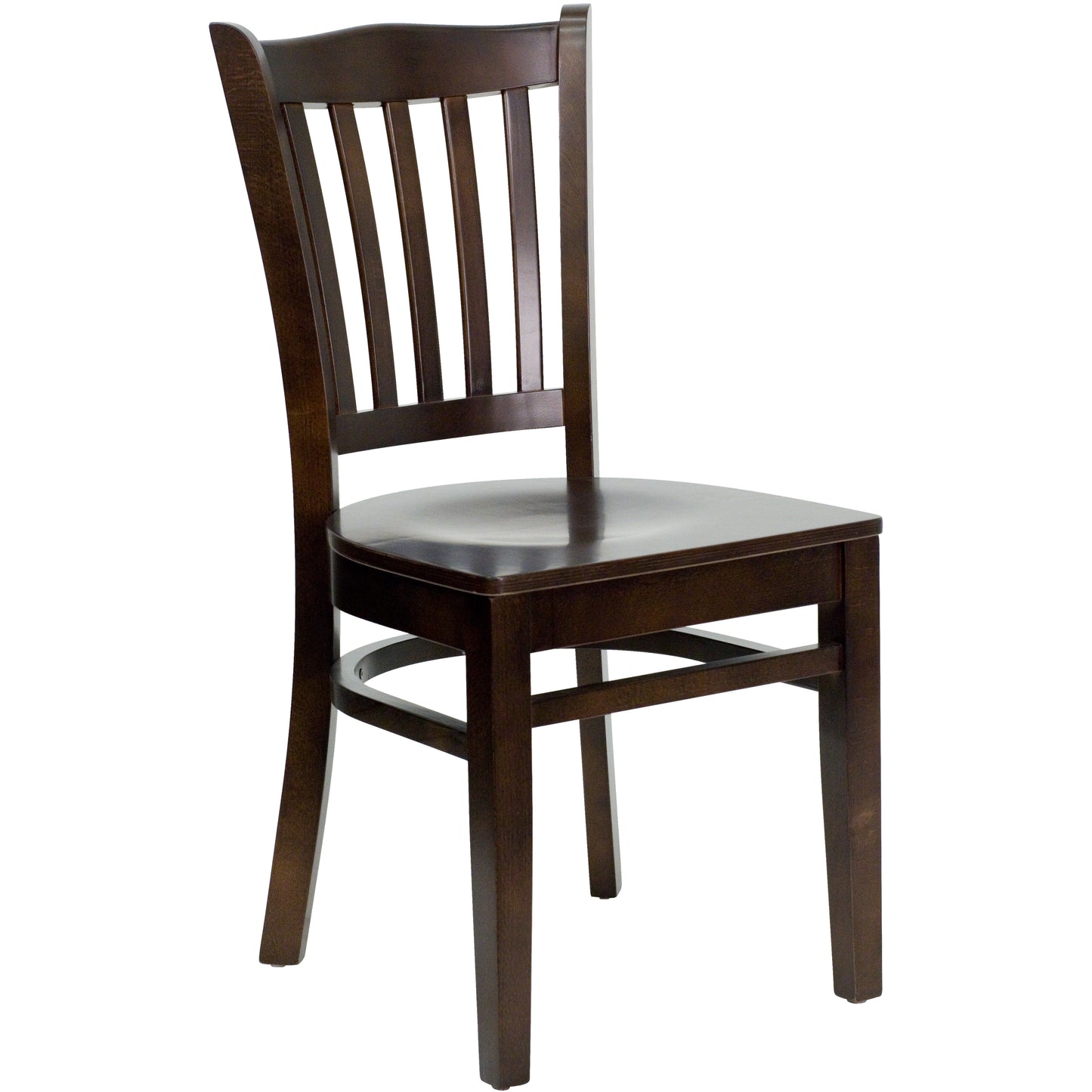 Walnut Wood Dining Chair XU-DGW0008VRT-WAL-GG